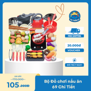 Bộ đồ chơi nấu ăn 69 chi tiết