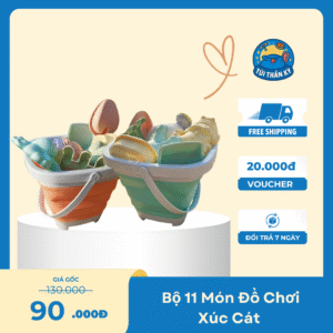 Bộ 11 món đồ chơi xúc cát