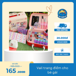 Vali trang điểm cho bé gái