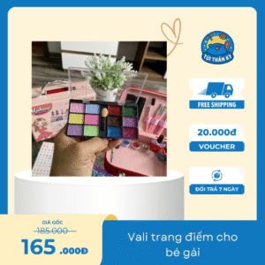 Vali trang điểm cho bé gái