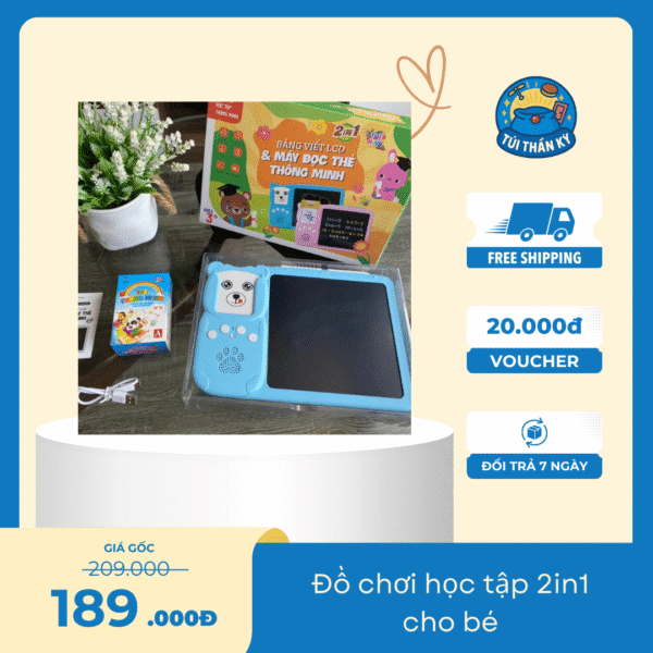 Đồ chơi học tập 2in1 cho bé