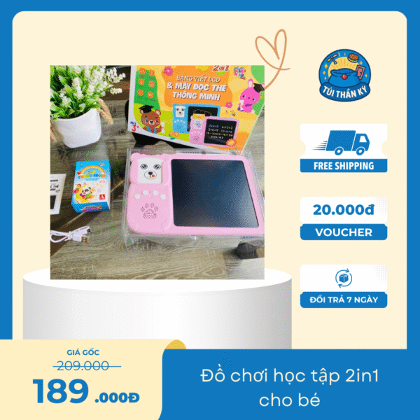 Đồ chơi học tập 2in1 cho bé